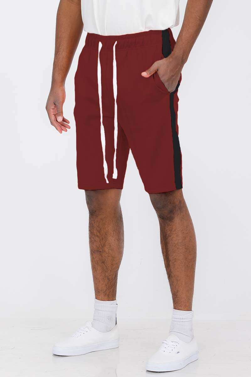 Men's Single Stripe Track Short