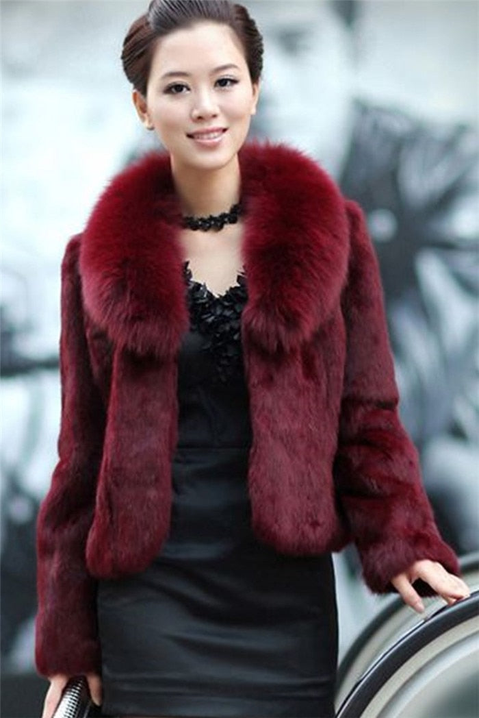 High Quality Fluffy Faux Fur Coats