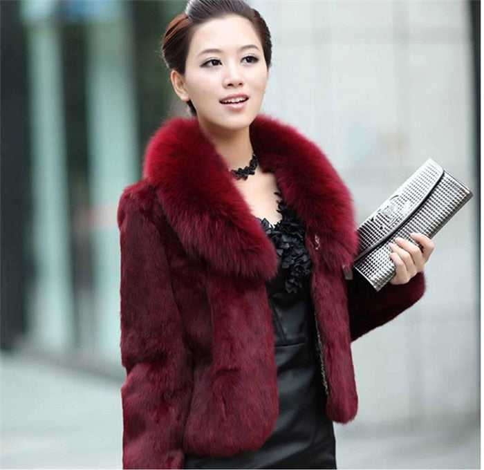 High Quality Fluffy Faux Fur Coats
