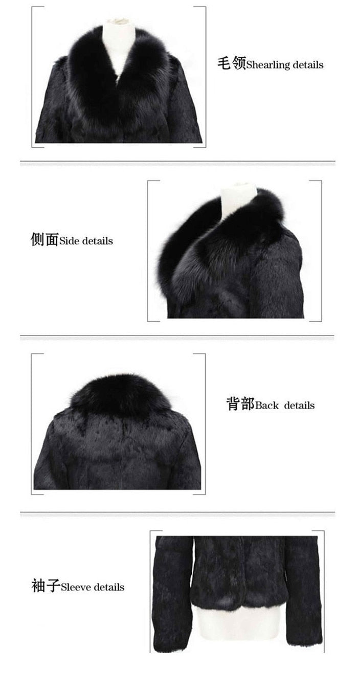 High Quality Fluffy Faux Fur Coats