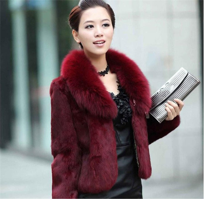 High Quality Fluffy Faux Fur Coats