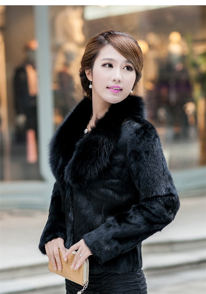 High Quality Fluffy Faux Fur Coats