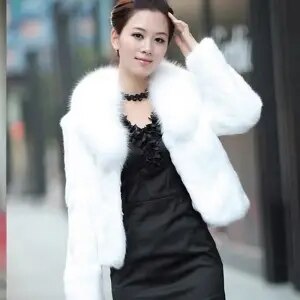 High Quality Fluffy Faux Fur Coats