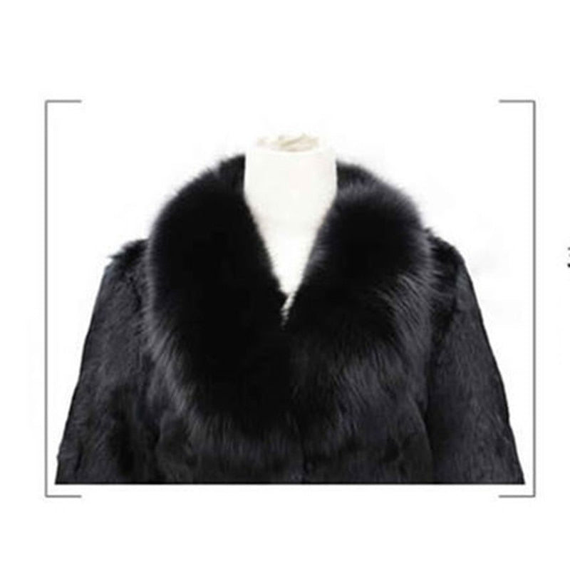 High Quality Fluffy Faux Fur Coats