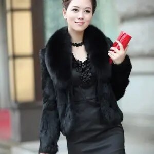 High Quality Fluffy Faux Fur Coats