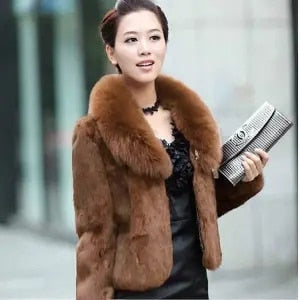 High Quality Fluffy Faux Fur Coats