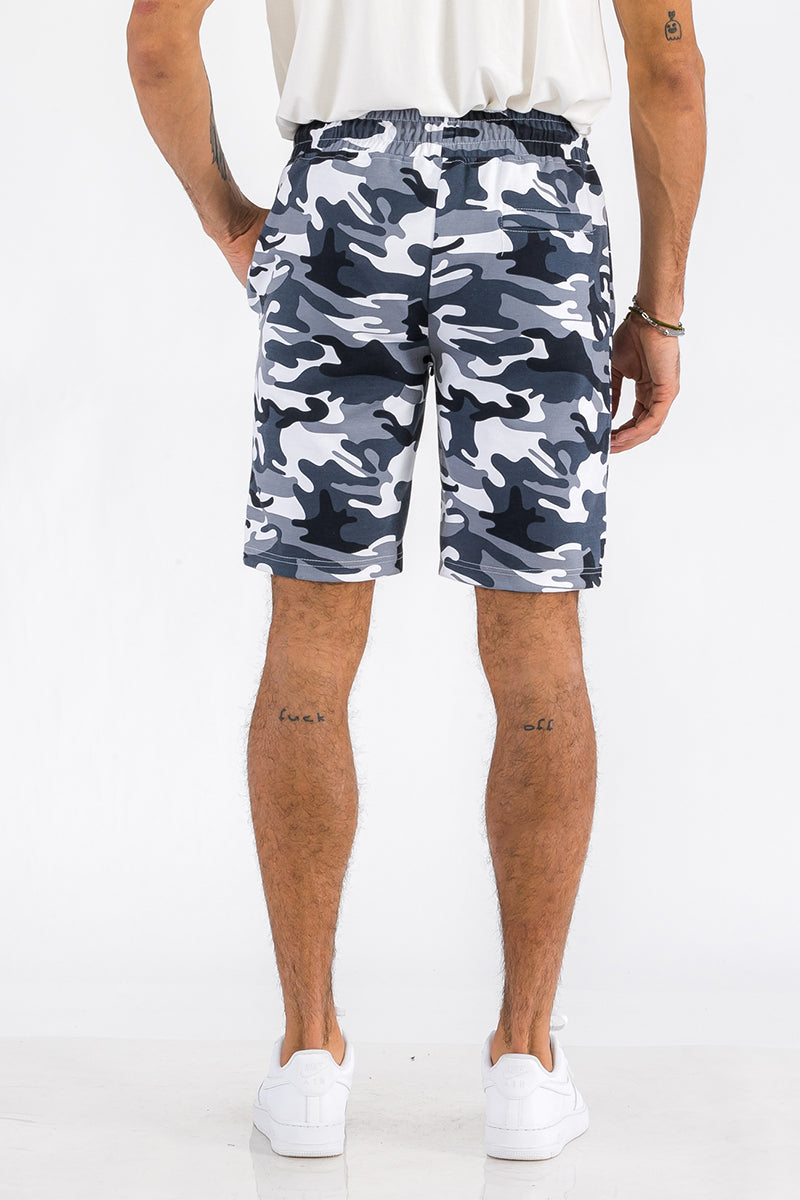 Men's Heathered Cotton Shorts