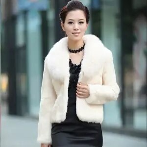 High Quality Fluffy Faux Fur Coats