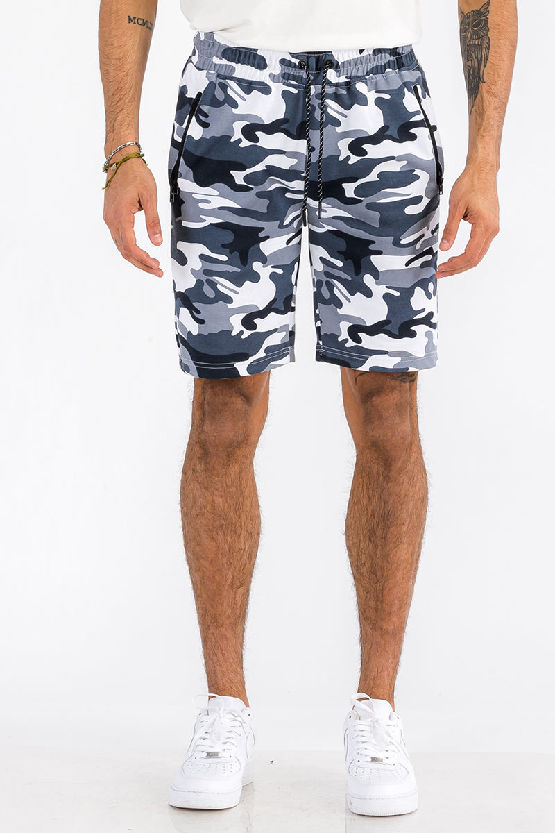 Men's Heathered Cotton Shorts